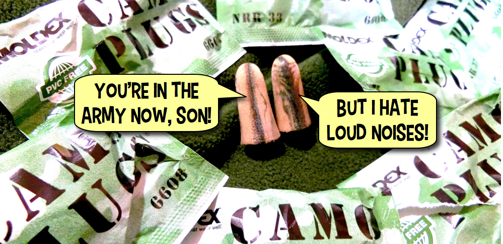 Earplugs, Eye Rolls and the Art of&nbsp;Camouflage