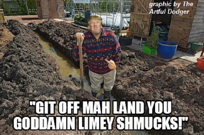 trump with spade meme
