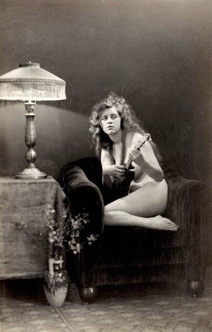 Albert Arthur Allen’s “Nude with Ukelele”