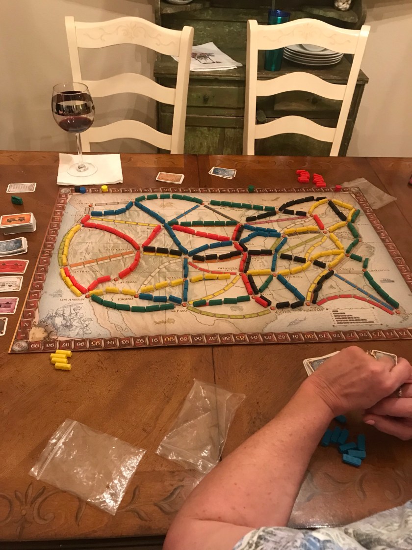 I never could remember which color my train was!